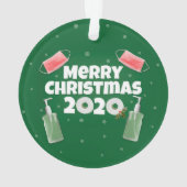Joyeux Noël 2020 Masques Visages Sanitizer TP (dos)