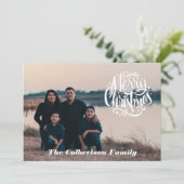 Joyeux Noël 2024 Carte de vacances photo (Debout devant)