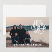 Joyeux Noël 2024 Carte de vacances photo (Devant / Derrière)