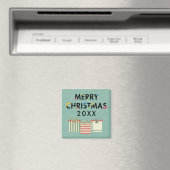Joyeux Noël 20XX Modèle Magnet de cuisine (In Situ (Lave-vaisselle))
