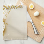 Joyeux Noël 23 Serviettes de cuisine (Quart Plié)