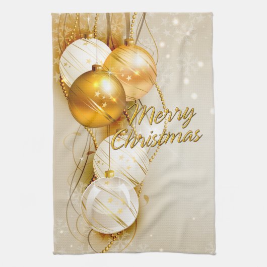 Joyeux Noël 23 Serviettes de cuisine (Vertical)