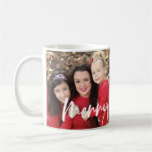 Joyeux Noël 2 Photo Holiday Mug (Gauche)