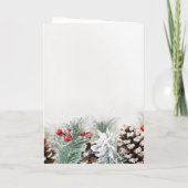 JOYEUX NOËL À MAMAN CARTE DE FÊTE (Dos)