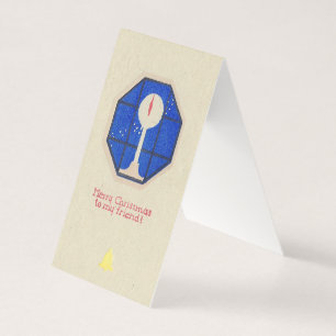 Joyeux Noël à mon ami Gravure sur bois japonaise