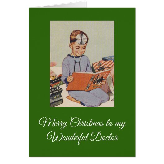 Joyeux Noël à mon docteur merveilleux (Devant)