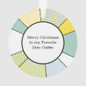 Joyeux Noël à mon golfeur de disque favori (dos)