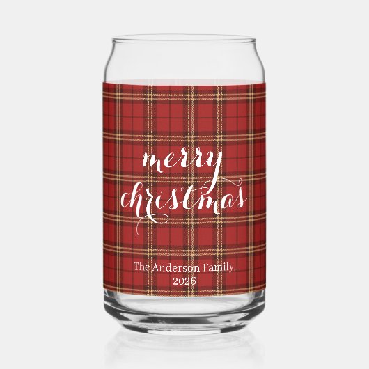 Joyeux Noël à plat classique - (Recto)