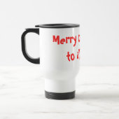 "Joyeux Noël à tous" Mug (Gauche)