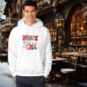 Joyeux Noël à tous Sweat à capuche et manches long