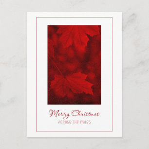 Joyeux Noël à travers la carte postale Miles