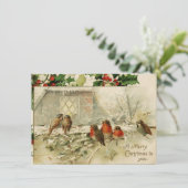 Joyeux Noël à Vous - Carte de Fêtes (Debout devant)