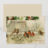 Joyeux Noël à Vous - Carte de Fêtes (Devant / Derrière)