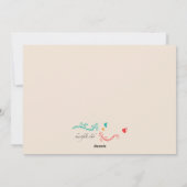 Joyeux Noël à vous Carte de vacances photo (Dos)