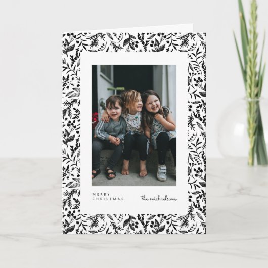 JOYEUX NOËL | Ajouter Votre Carte Vacances Photo (Devant)