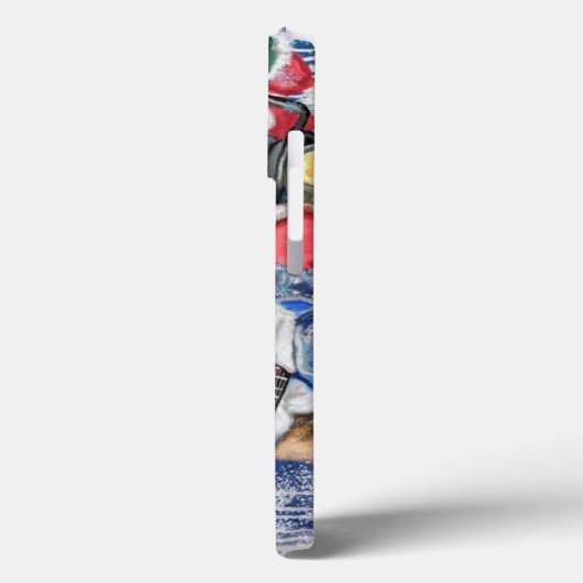 Joyeux Noël amis coque iphone amusant (Verso / Gauche)