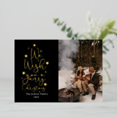 Joyeux Noël amusant famille photo Vacances (Debout devant)