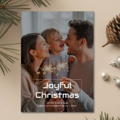 Joyeux Noël Amusants Famille Carte de vacances