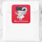 Joyeux Noël Angel Vacances sticker (Sac)