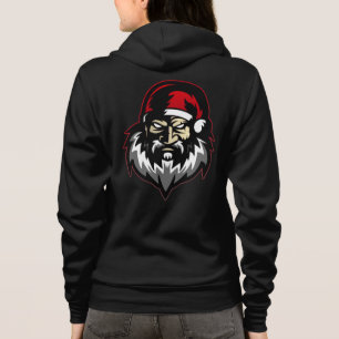 Joyeux Noël Angry Père Noël Sweat - shirt à capuch