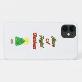 Joyeux Noël Apple iPhone 11 Coque (Dos (Horizontal))