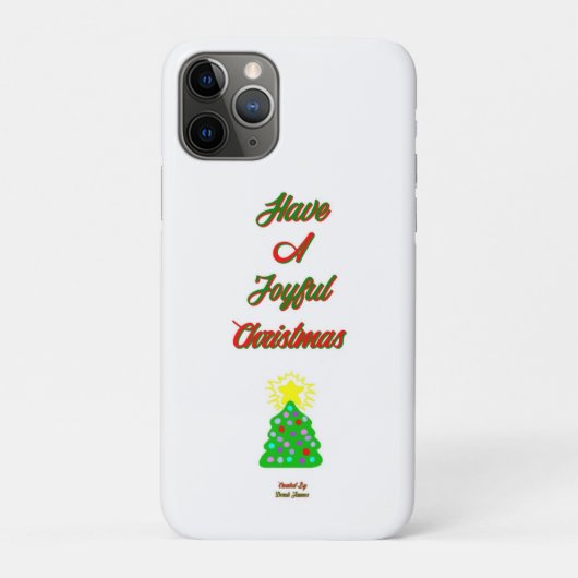 Joyeux Noël Apple iPhone 11 Pro Coque (Dos)