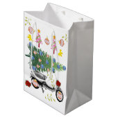 Joyeux Noël Arbre Cadeaux Sacs cadeaux (Devant Angle)