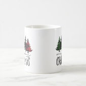 Joyeux Noël Arbre café Mug (Centre)
