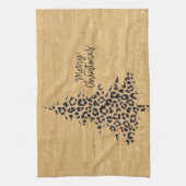 Joyeux Noël Arbre Serviettes de cuisine (Vertical)