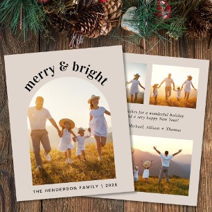 Joyeux Noël Arche photo Budget Carte de vacances