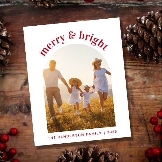 Joyeux Noël Arche photo Budget Carte de vacances