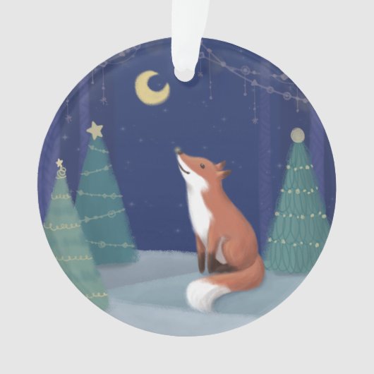 Joyeux Noël : Art Illustration Fox (devant)