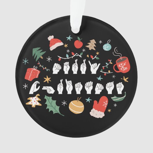 Joyeux Noël - ASL American Sign Language III (devant)