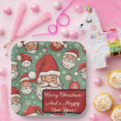 Joyeux Noël ! Assiettes en papier (Fête)