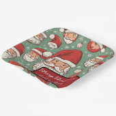 Joyeux Noël ! Assiettes en papier (Angulaire)