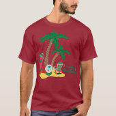 Joyeux Noël au T-shirt de la plage (Devant)