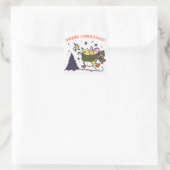 JOYEUX NOËL ! Autocollant de souris de Noël (Sac)