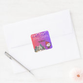 Joyeux Noël Autocollant vibrant (Enveloppe)