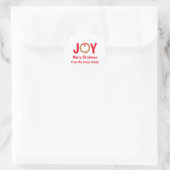 Joyeux Noël Autocollants Joyeux (Sac)
