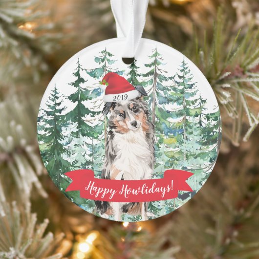 Joyeux Noël aux bergers australiens (Arbre)