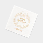 Joyeux Noël avec Holly Berries Wreath (Gauche)