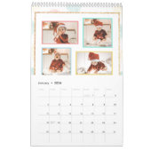 Joyeux Noël avec le calendrier familial de Wilson (Jan 2026)