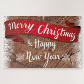 Joyeux Noël Ball Puzzle (Horizontal)