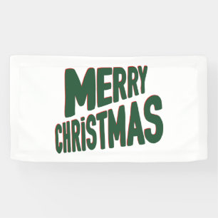 Joyeux Noël Bannière en vinyle 1.6x3