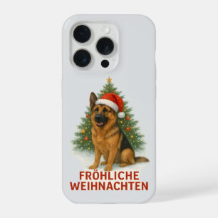 Joyeux Noël berger allemand de Noël