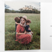 Joyeux Noël Berry Wreath Carte photo de vacances (Intérieur en premier)