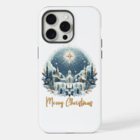 Joyeux Noël bleu et or