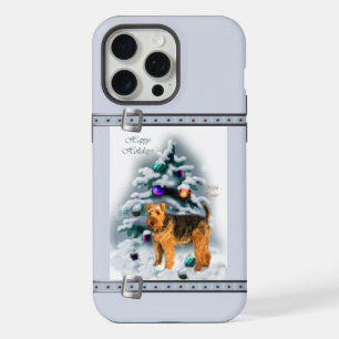 Joyeux Noël Bleu Mignon Welsh Terrier