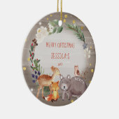 Joyeux Noël boisé Ornement (Droite)