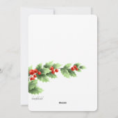 Joyeux Noël Bonne année Carte photo (Dos)